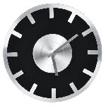Часы настенные "Элегия", D=30 см, H=3 см, стекло, металл