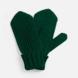 Варежки Nordkyn, темно-зеленые