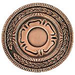 Медаль наградная "Бронза"; бронзовый; 12х12х2,2 см; D=8,7 см; металл, дерево, стекло; лазерная грави