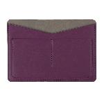 Холдер для паспорта и карт "Emotion", 10*14 см, PU, фиолетовый  с серым