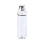Бутылка для воды FIT, 700 мл; 24,5х7,4см, прозрачный с серым, пластик rPET