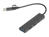 USB-концентратор Command, серый