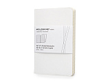 Записная книжка Moleskine Volant (в линейку, 2 шт.), Pocket (9х14см), белый