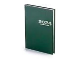 Ежедневник А5 датированный Бумвинил 2025, зеленый