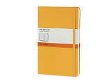 Записная книжка Moleskine Classic (в линейку) в твердой обложке, Large (13х21см), оранжевый