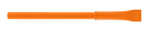 Ручка из картона оранжевая 164