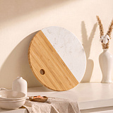 Разделочная доска из бамбука и мрамора Julia