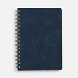 Ежедневник Spiral, недатированный, синий
