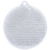 Пешеходный светоотражатель «Круг», белый