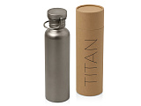 Бутылка для воды из титана Titan, 750ml, темно-серый