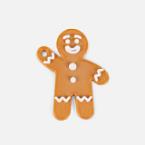 Мини-подвеска «Пряник», 3D-печать на заказ, человечек