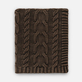 Плед Hygge, коричневый